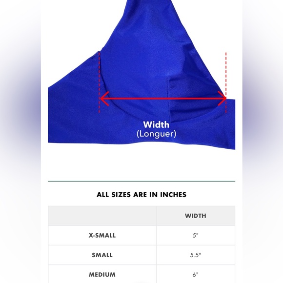 2/30$ 🩵 Eco Hoaka bikini top 👙 - Picture 3 of 5